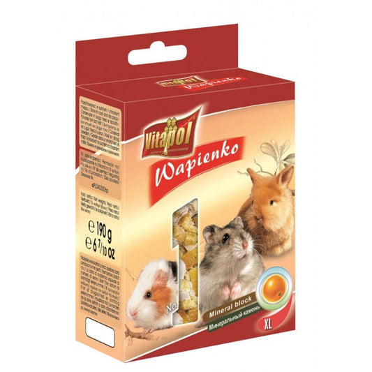Vitapol mineralinis akmuo graužikams ir triušiams su apelsinais 190g