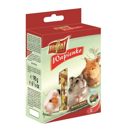 Vitapol mineralinis akmuo graužikams ir triušiams su daržovėm 190g