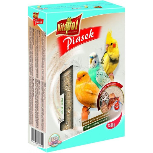 Vitapol Smėlis paukščiams su kriauklelėmis 1,5kg
