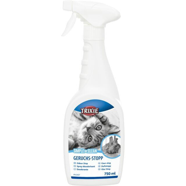 TRIXIE Simple'n'Clean Kačių WC gaiviklis purškiamas, 750 ml