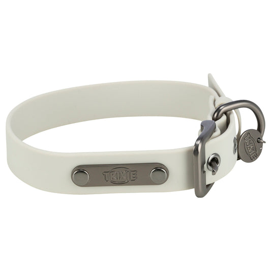 TRIXIE CityStyle antkaklis, PVC, S-M: 30-37 cm/20 mm, šv. pilkas