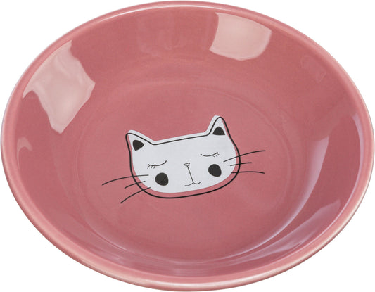 TRIXIE Dubenėlis katėms, seklus, keramika, 0.2 l/14 cm