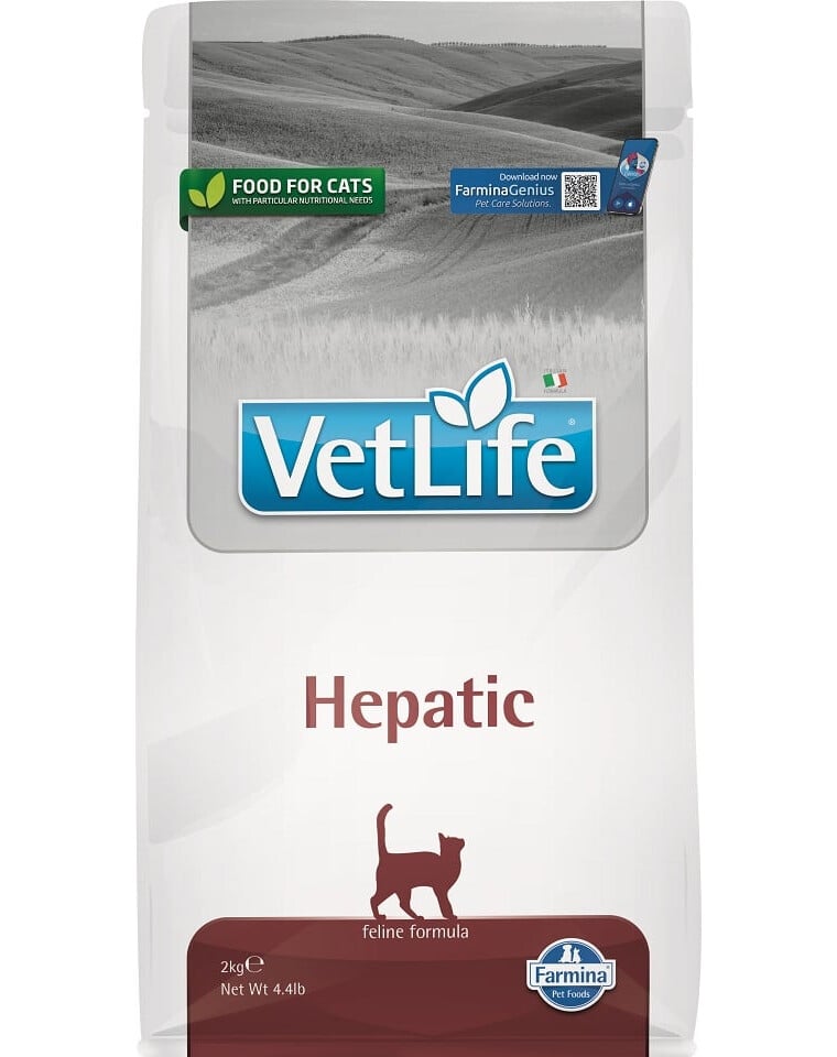 FARMINA VET LIFE - CAT Dry HEPATIC 2 kg