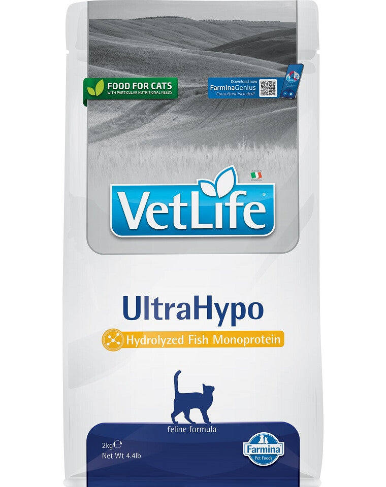 FARMINA VET LIFE - CAT Dry ULTRAHYPO 2 kg