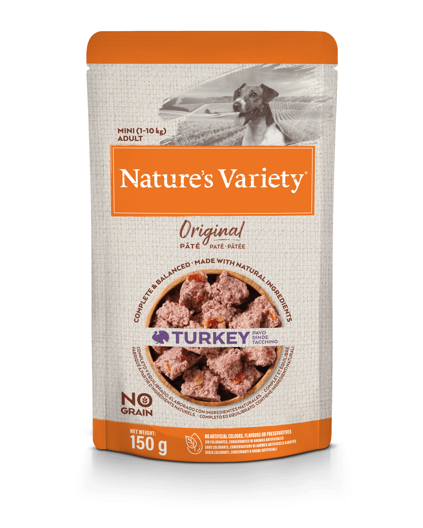 Nature's Variety Wet Original Mini Dog (kalakutiena) 150 g