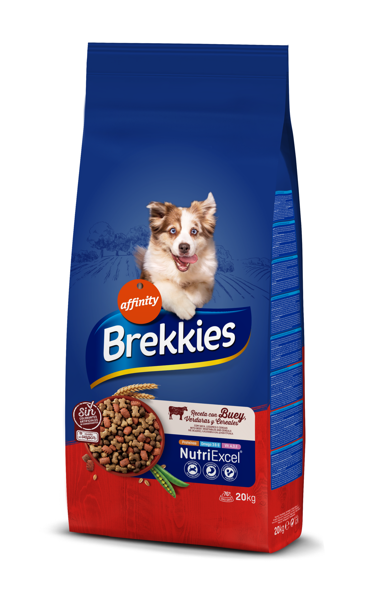 Brekkies Excel Dog (jautiena) 20kg