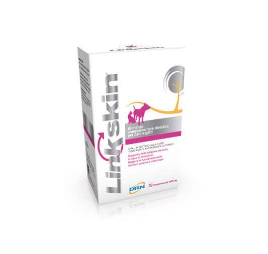 LINKSKIN tabletės šunims ir katėms odos funkcijoms palaikyti N32