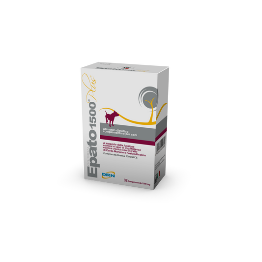 Epato 1500 Plus Pašaro papildas šunims esant kepenų veiklos sutrikimams N32