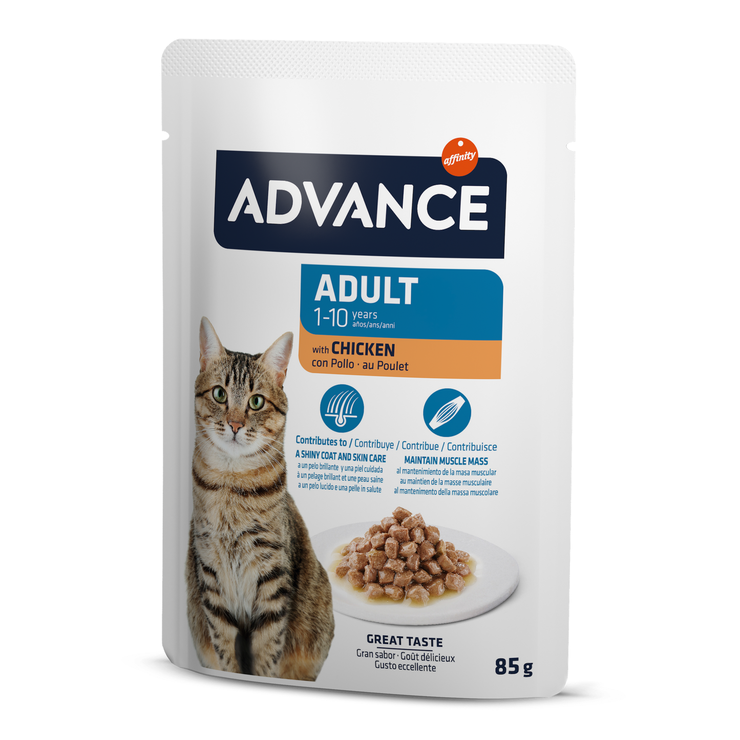 Advance Wet Adult Chicken 85G*12vnt