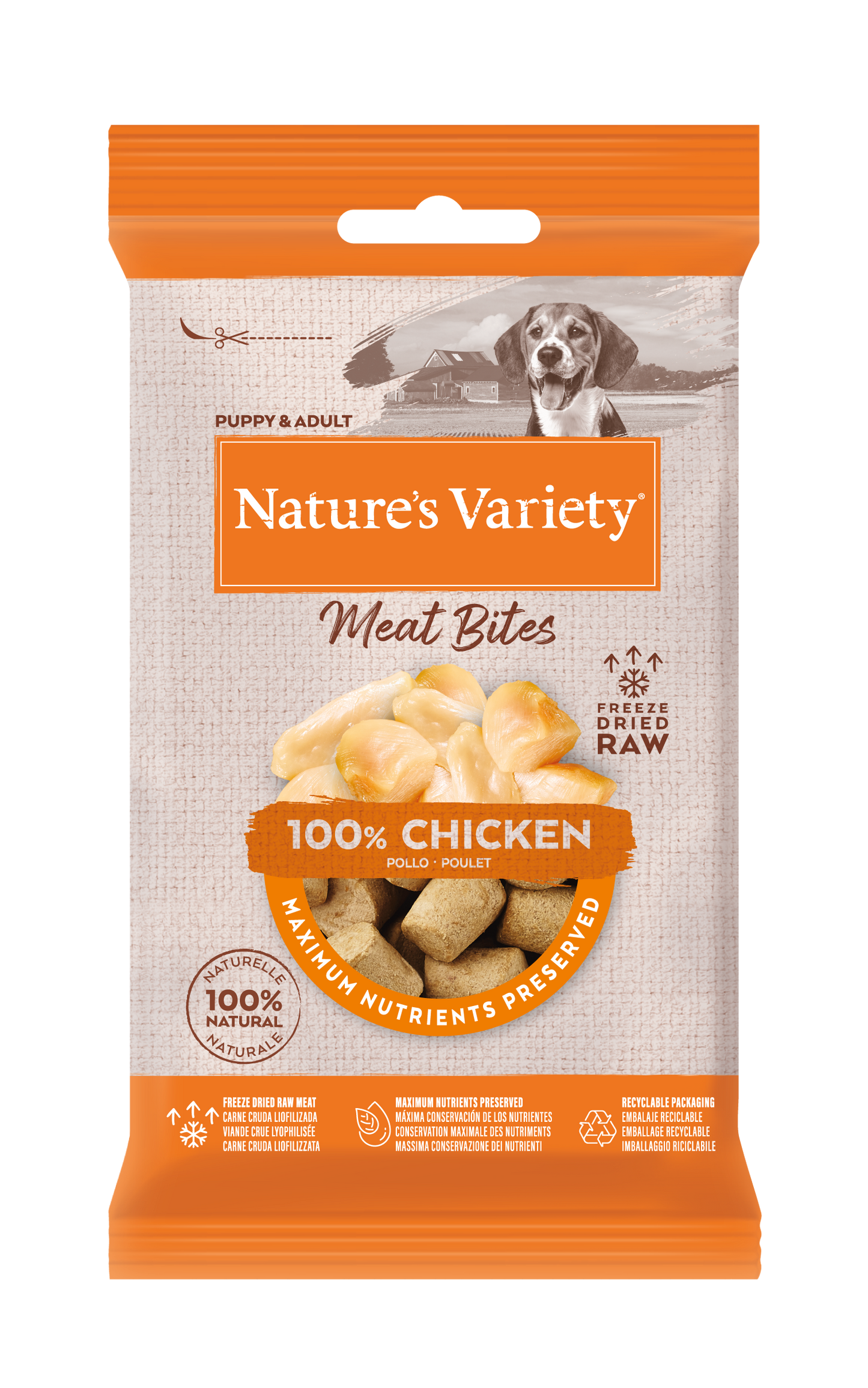 Nature's Variety Meat Bites (vištiena) 20 g