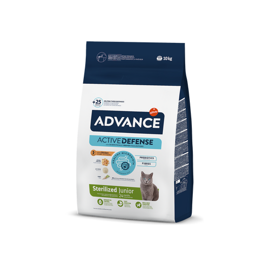 Advance Junior Sterilized Sausas maistas jaunoms sterilizuotoms katėms 10 kg