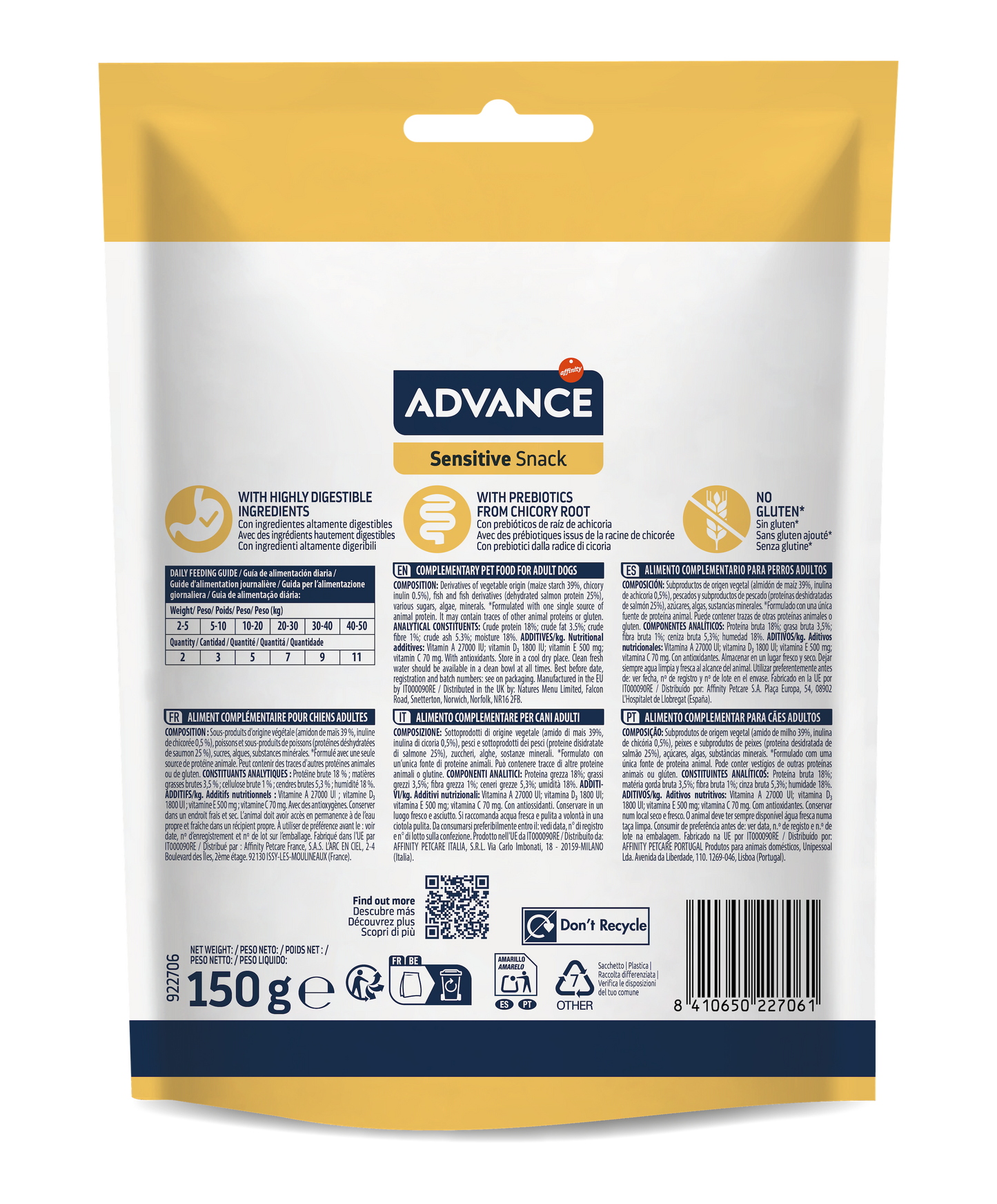 Sensitive Snack 150 g
