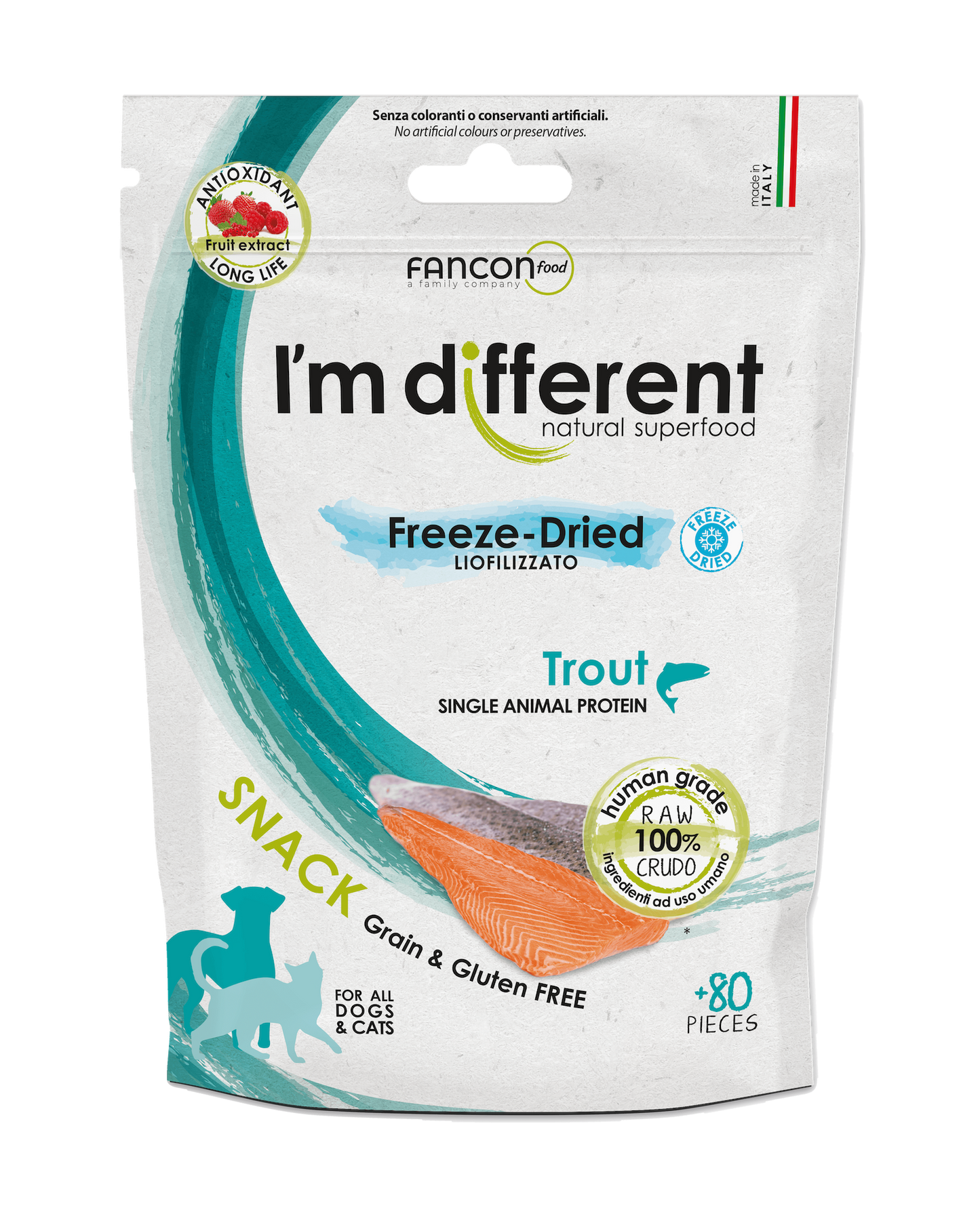 Diff Snack Trout (upėtakis) 40 g