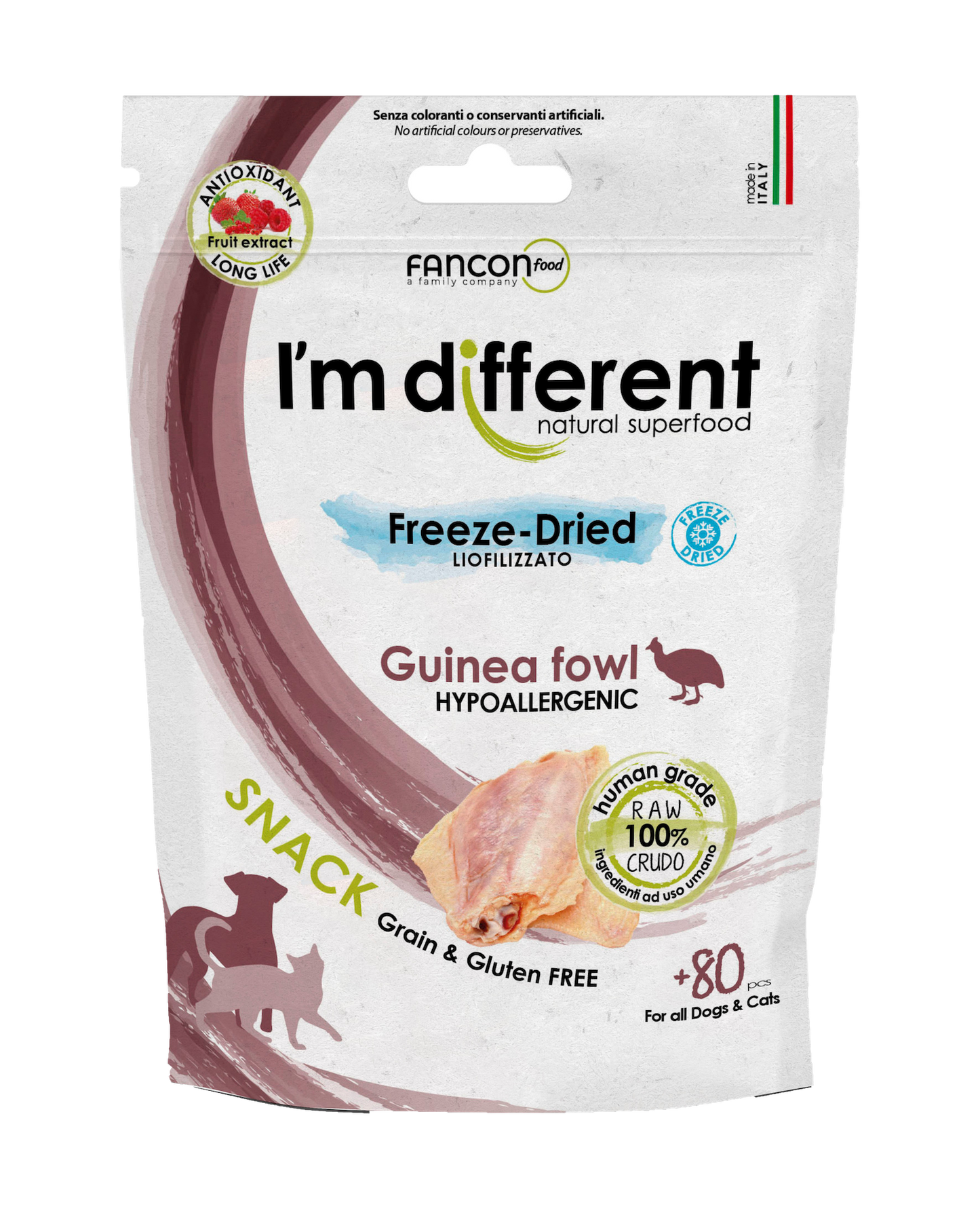 Diff Snack Guinea Fowl (perlinė višta) 40 g