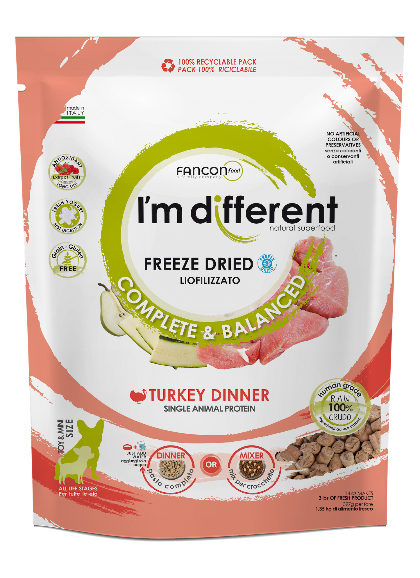 Diff Turkey Dinner (kalakutas) 397g
