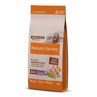 Nature's Variety Healthy Grain Med/Max Adult Dog (kalakutiena) 12 kg