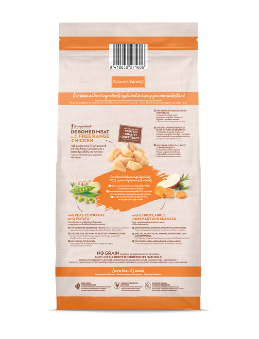 Nature's Variety No Grain Sterilized Cat (vištiena) 7 kg