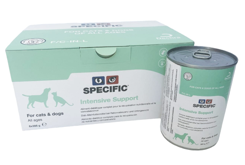 SPECIFIC F/C-IN-L atstatomasis konservas sveikstantiems šunims ir katėms 395 g