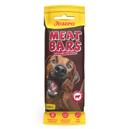 Josera Meat Bars Beef jautienos skanėstai šunims, 40 g