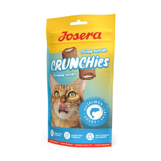 Josera Crunchies Salmon lašišos skanėstai katėms, 60 g