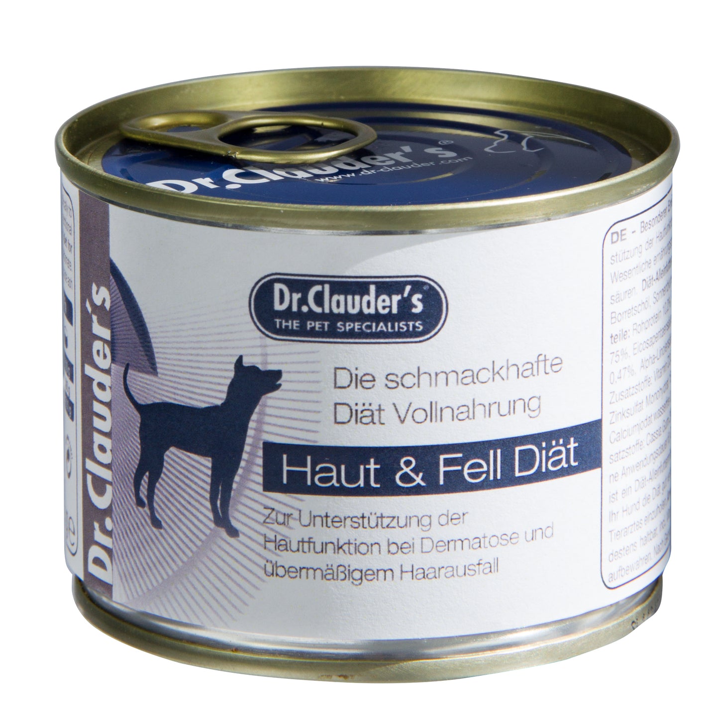 DR. CLAUDER'S FSD FUR&SKIN, specializuoti konservai odos problemų turintiems šunims, 200g