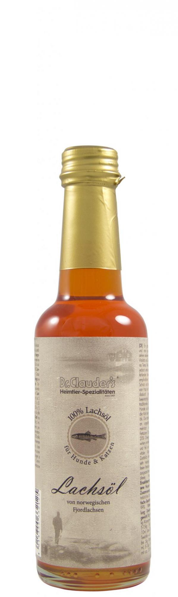 DR. CLAUDER'S BARF tīra laša eļļa suņiem un kaķiem 250ml