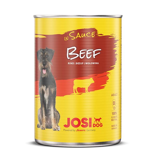 JosiDog Beef in Sauce konservai šunims su jautiena padaže, 415 g