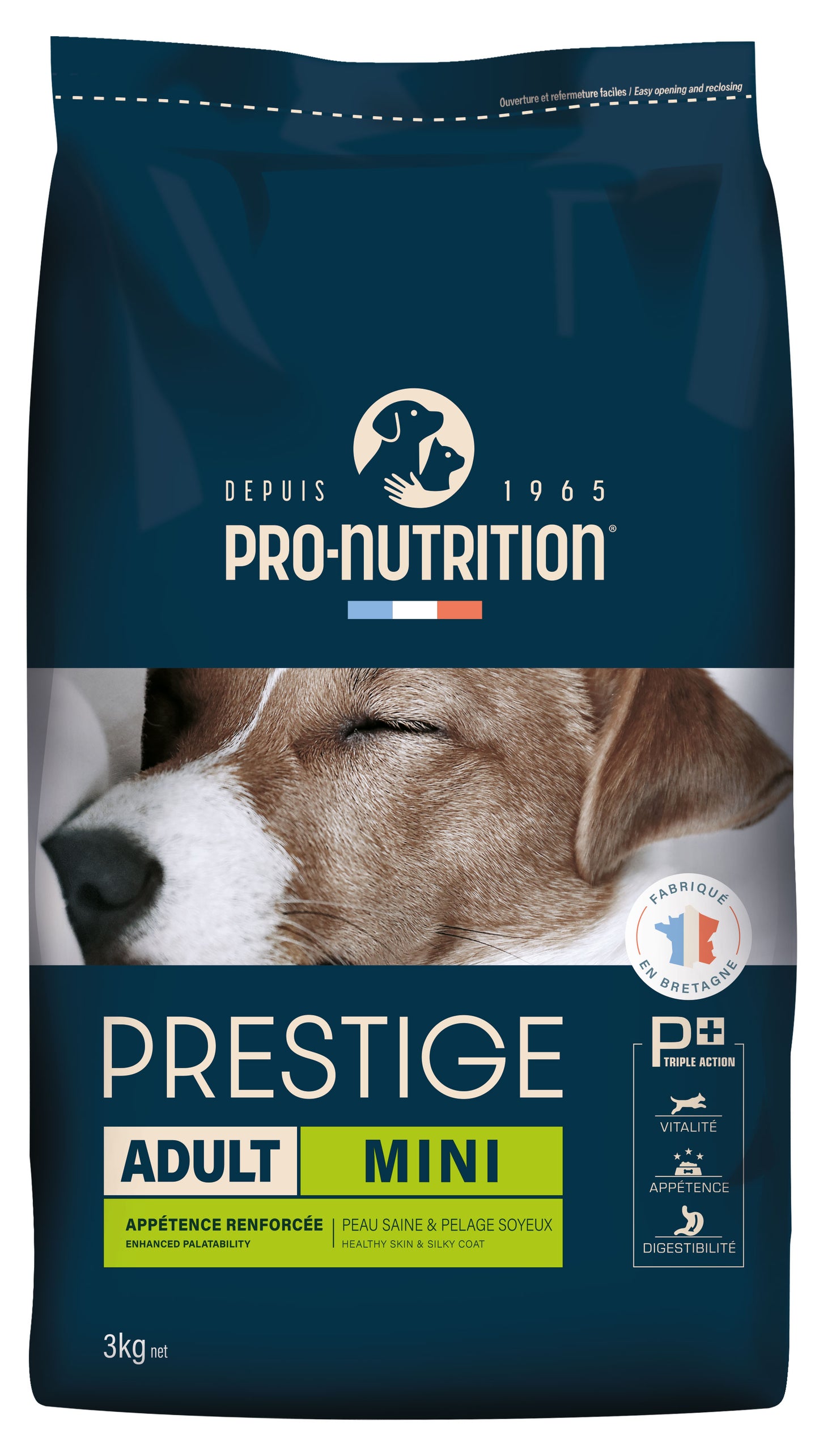 Pro-Nutrition Prestige Adult Mini sausas maistas suaugusiems mažų veislių šunims 3-8kg - 8 kg
