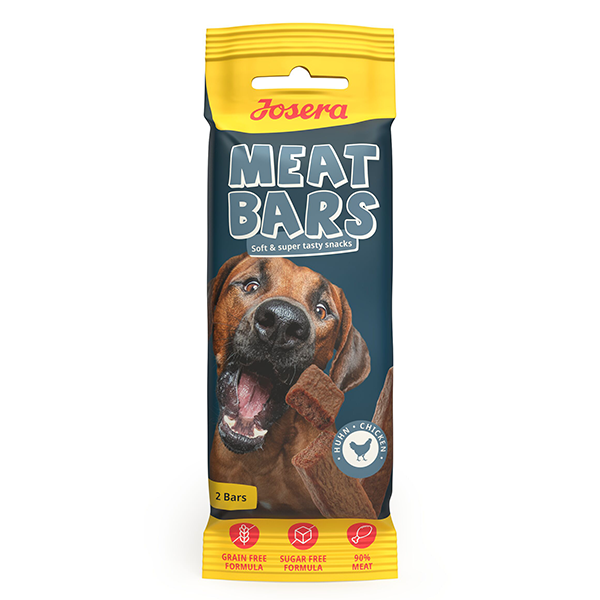 Josera Meat Bars Chicken vištienos skanėstai šunims, 40 g