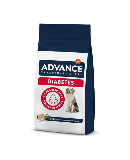 Advance Veterinary Diets Diabetes Dog Sausas maistas šunims sergantiems diabetu 3 kg
