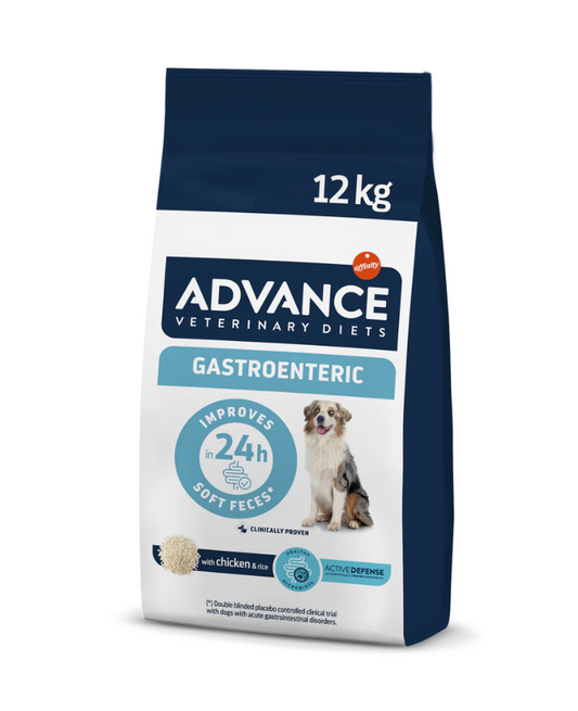 Advance Veterinary Diets Gastroenteric Dog Sausas maistas šunims turintiems jautrų virškinamąjį traktą 12 kg