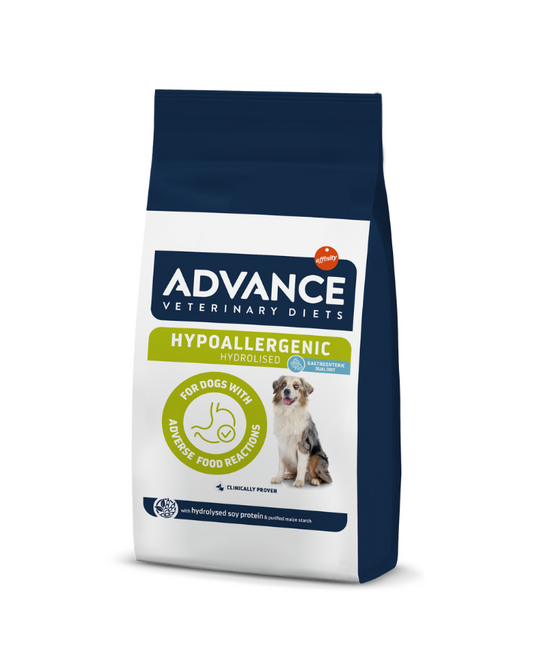 Advance Veterinary Diets Hypoallergenic dog Sausas maistas šunims turintiems alergiją