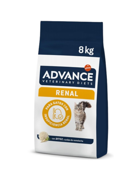 Advance Veterinary Diets Renal Sausas maistas katėms, sergančioms inkstų ligomis 8 kg