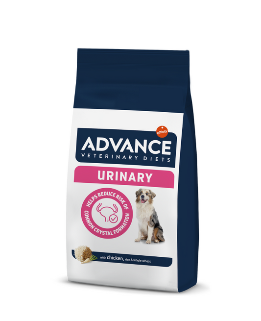 Advance Veterinary Diets Urinary Dog Sausas maistas šunims turintiems šlapimo takų problemų