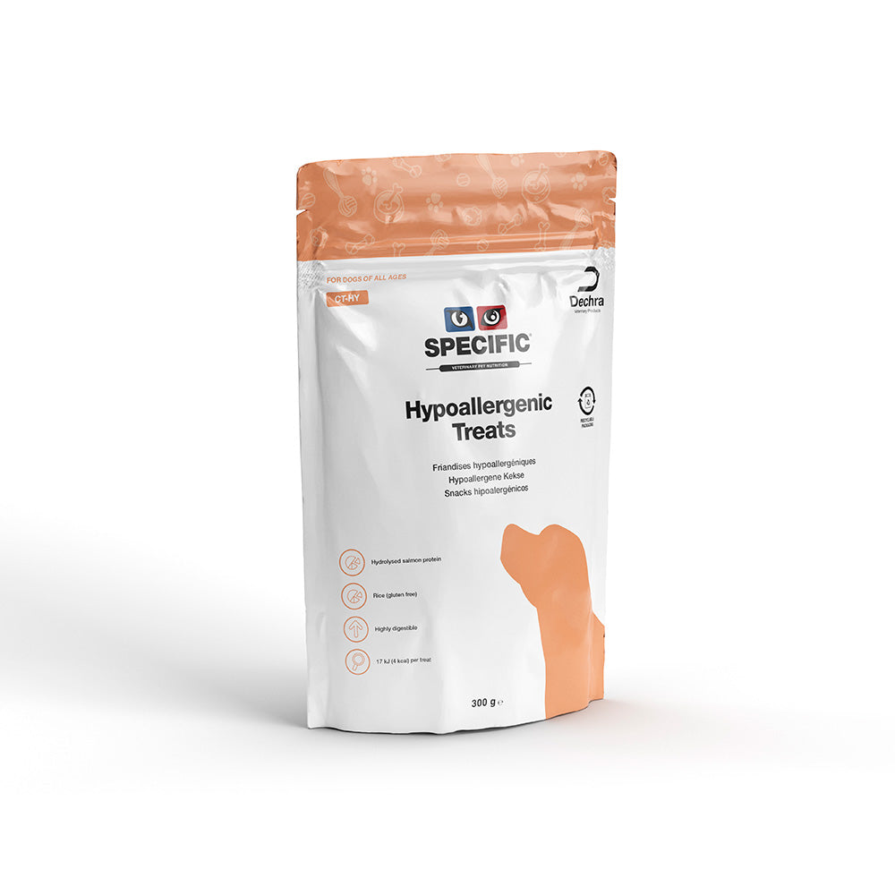 SPECIFIC CT-HY hipoalerginiai skanėstai šunims 300 g