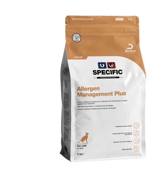 SPECIFIC FOD-HY hidrolizuotas pašaras alergiškoms katėms