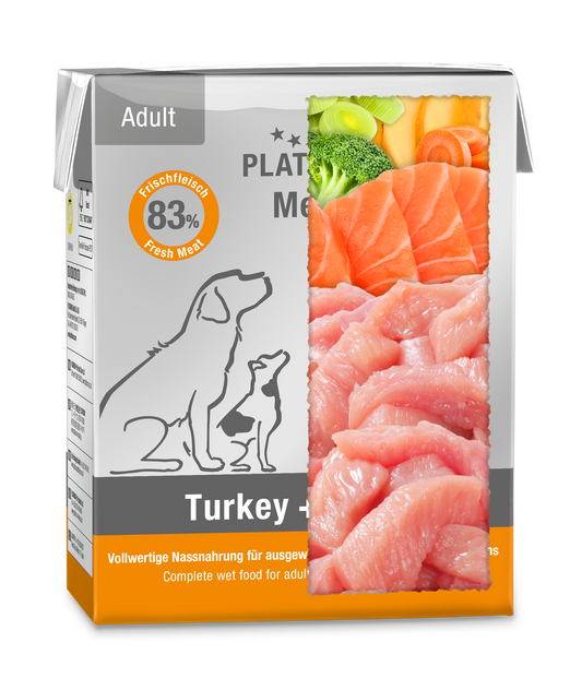 Platīna pastēte ar tītaru un lasi