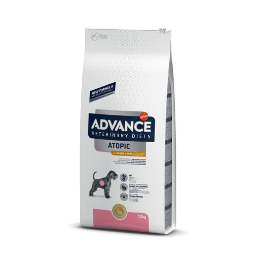 Advance Veterinary Diets Atopic Dog Med/Max Sausas maistas vidutinių ir didžiųjų veislių šunims sergantiems dermatoze su upėtakiu 12 kg