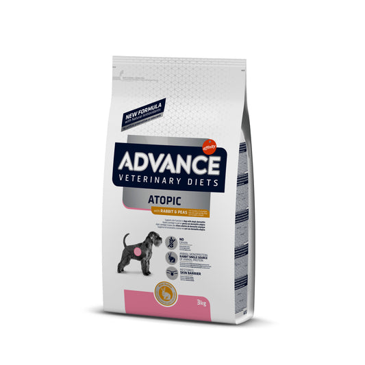 Advance Veterinary Diets Atopic Dog Med/Max Sausas maistas vidutinių ir didžiųjų veislių šunims sergantiems dermatoze su upėtakiu 3 kg