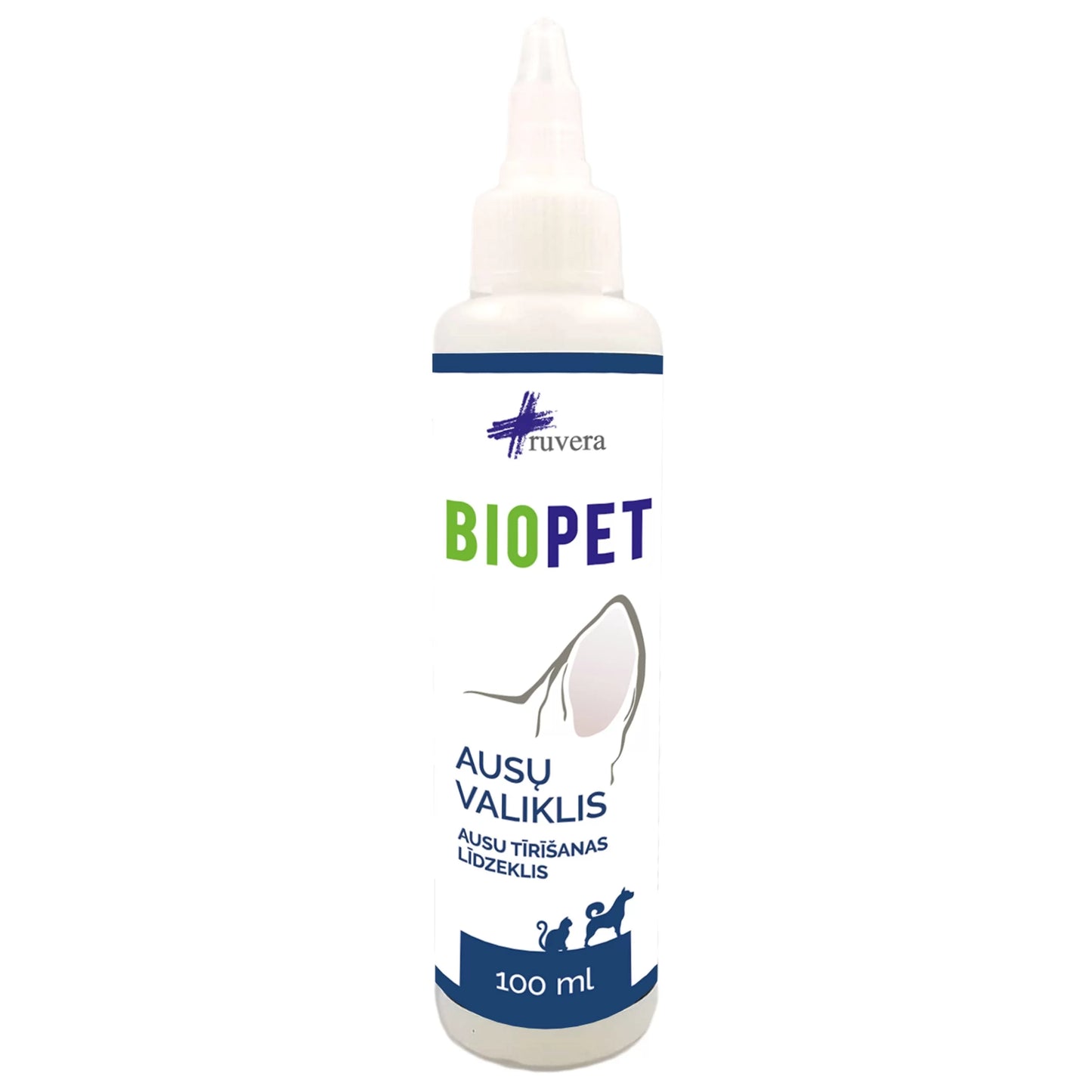Ruvera Biopet ausu tīrīšanas līdzeklis 100 ml