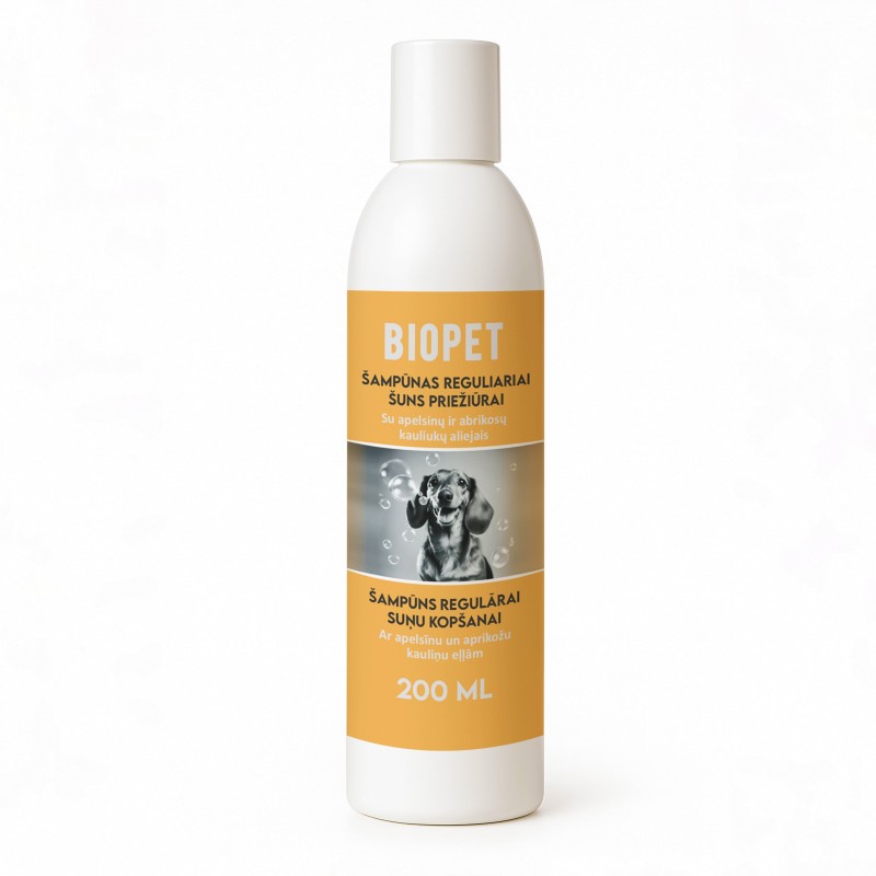 Ruvera Biopet šampūns regulārai kopšanai 200 ml