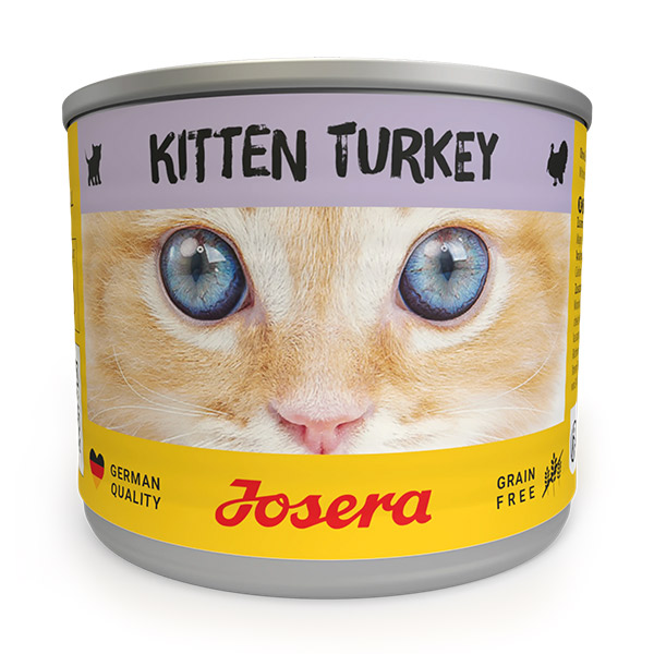 Josera Kitten konservai kačiukams su kalakutiena, 200 g