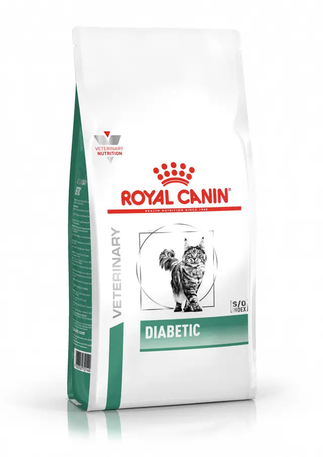 Royal Canin Veterinary Cat Diabetic visavertis pašaras gliukozės apykaitai reguliuoti