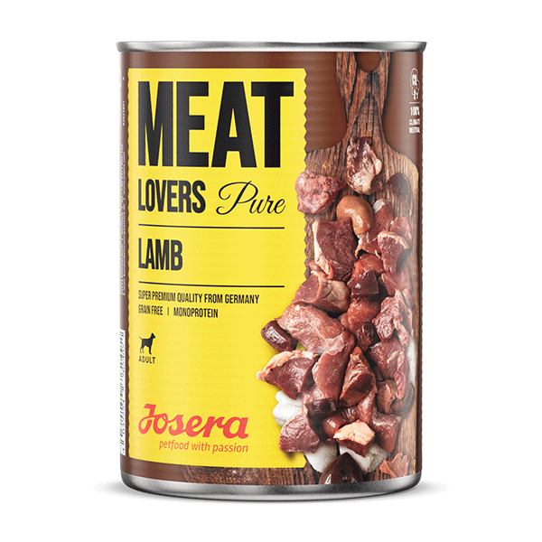 Josera Meat Lovers konservai šunims su ėriena, 800 g