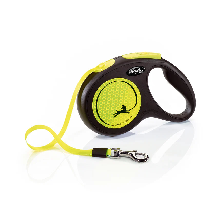 Flexi New Classic Neon juostinis pavadėlis 5m