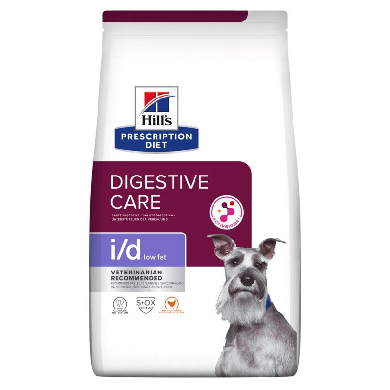Hills Prescription Diet Dog i/d Low Fat su vištiena, 12 kg