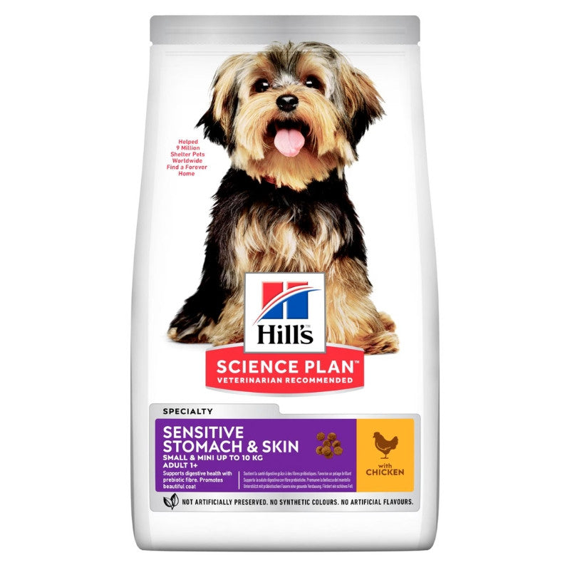 Hill's Science Plan Adult Small & Mini Chicken sausā barība ar vistu mazo šķirņu suņiem