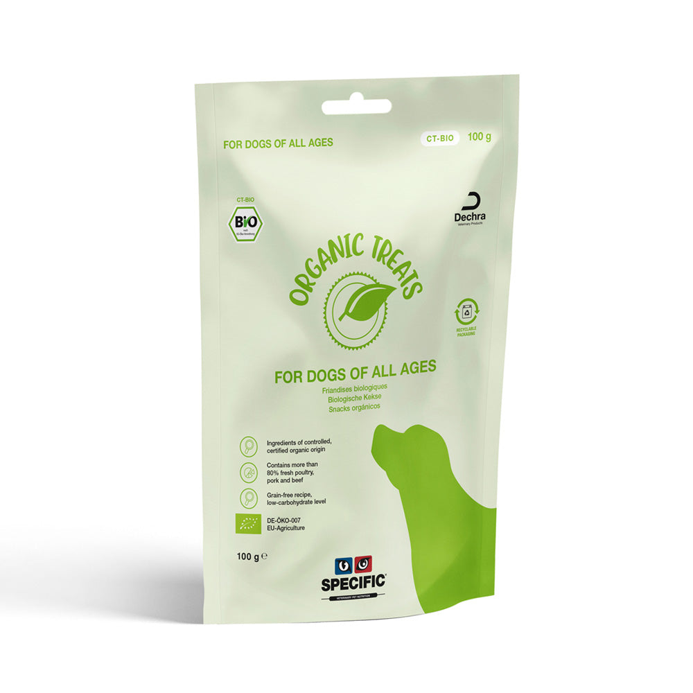 SPECIFIC CT-BIO ekologiški skanėstai šunims 100 g