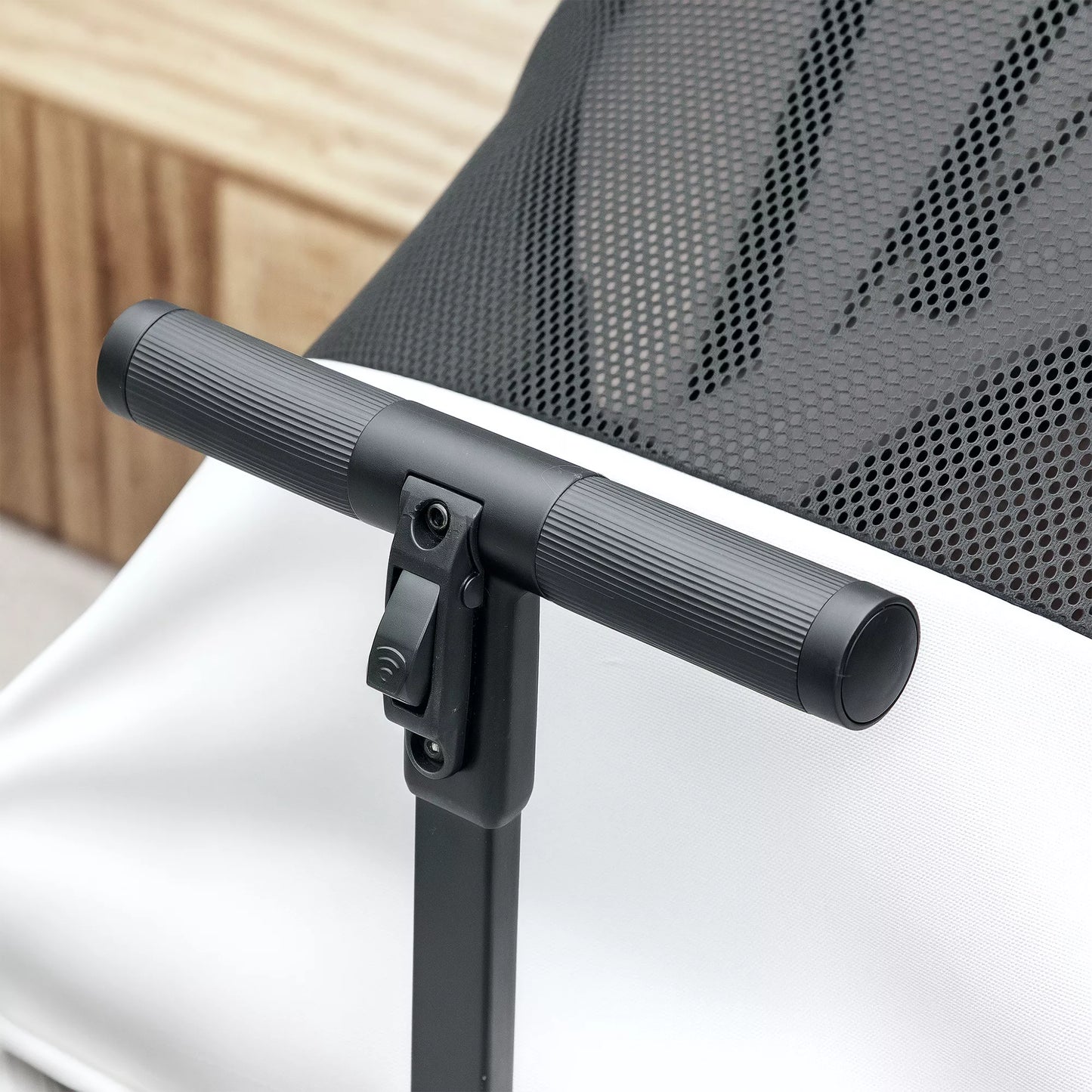 Sulankstomas vežimėlis šunims ir katėms iki 30 kg, 110 x 65 x 102 cm, tamsiai pilkas