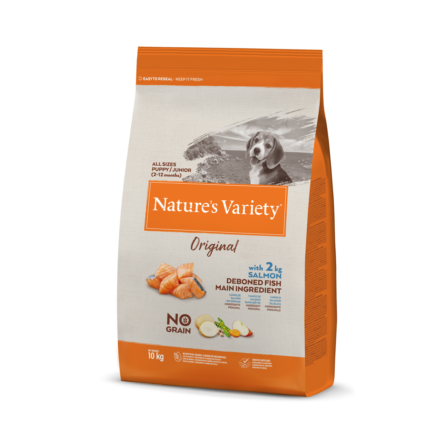 Nature's Variety Original Puppy-Junior (lašiša) 10 kg